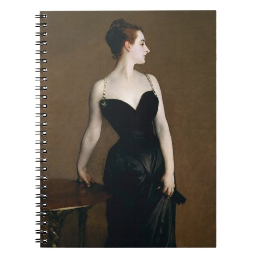 John Singer Sargent Madame X-laptop Notitieboek (Voorkant)