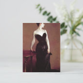 John Singer Sargent Madame X (Madame Pierre Gautre Briefkaart (Staand voorkant)