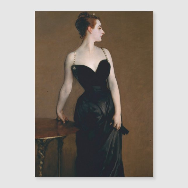 John Singer Sargent Madame X Portret Moody (Voorkant)