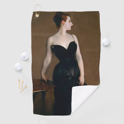 John Singer Sargent Madame X Portret Moody Golfhanddoek (Insitu)