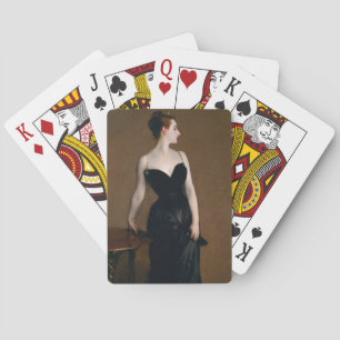 John Singer Sargent Madame X Portret Moody Pokerkaarten