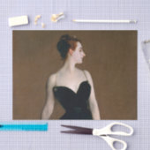 John Singer Sargent Madame X Portret Moody Tissuepapier (Craft)