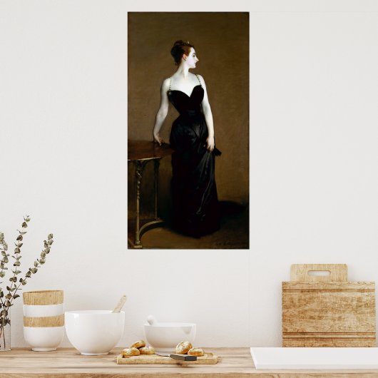 John Singer Sargent Madame X Poster (Keuken)