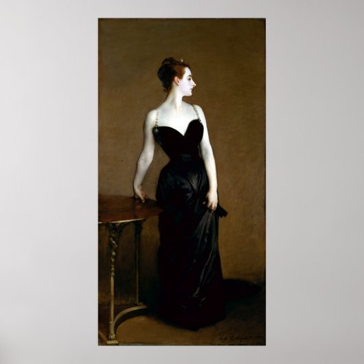 John Singer Sargent Madame X Poster (Voorkant)