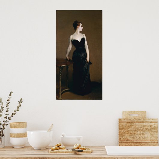 John Singer Sargent Madame X Poster (Keuken)