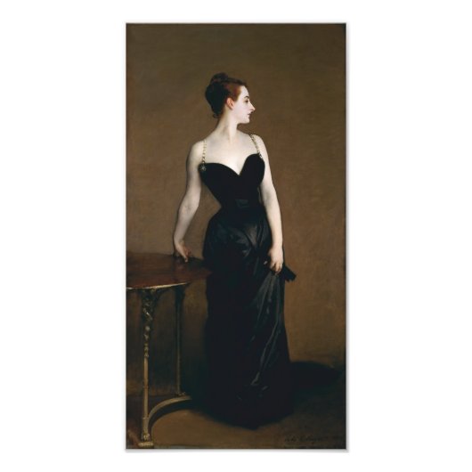 John Singer Sargent Madame X Print Foto Afdruk (Voorkant)
