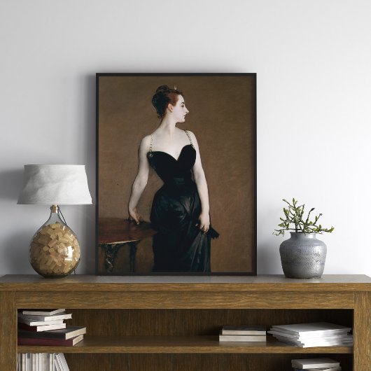 John Singer Sargent Madame X Schilderij Art Print