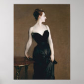 John Singer Sargent Madame X Schilderij Art Print (Voorkant)