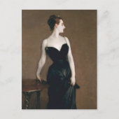 John Singer Sargent Madame X Schilderij Art Print Briefkaart (Voorkant)