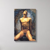 John Singer Sargent - Mannelijke studie Canvas Afdruk (Voorkant)