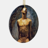 John Singer Sargent - Mannelijke studie Keramisch Ornament (Rechts)