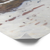 John Singer Sargent - Mannikin in de sneeuw Poster (Hoek)