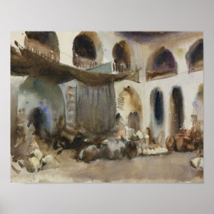 John Singer Sargent - Marktplaats Poster