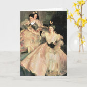 John Singer Sargent - Mevr. Carl Meyer en Haar Kaart (Gele Bloem)