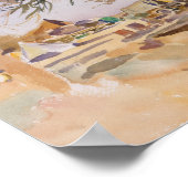 John Singer Sargent - Militair Kamp Poster (Hoek)
