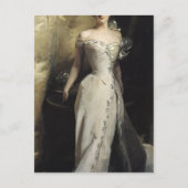 John Singer Sargent-Mrs Ralph Curtis Briefkaart (Voorkant)