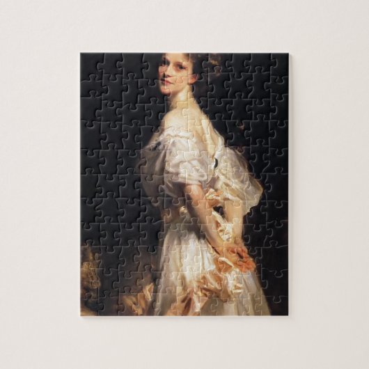 John Singer Sargent - Nancy Astor - Fine Art Legpuzzel (Verticaal)