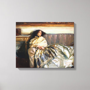 John Singer Sargent Nonchaloir Canvas Print