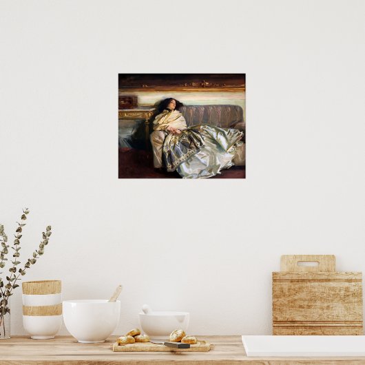 John Singer Sargent Nonchaloir Poster (Keuken)