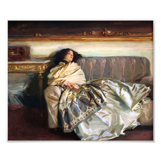 John Singer Sargent Nonchaloir Print Foto Afdruk (Voorkant)