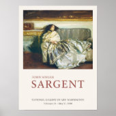 John Singer Sargent Nonchaloir Repose schilderij k Poster (Voorkant)