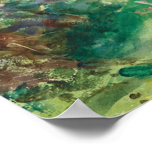 John Singer Sargent - Olive Trees, Corfu Poster (Hoek)