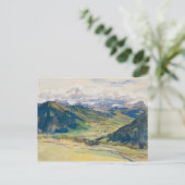 John Singer Sargent - Open Valley, Dolomites Briefkaart (Staand voorkant)