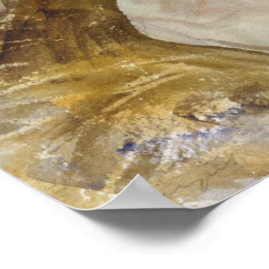 John Singer Sargent - Oxen Poster (Hoek)