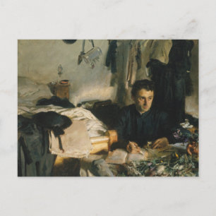 John Singer Sargent - Padre Sebastiano Briefkaart