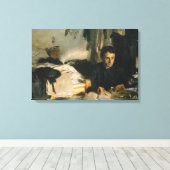 John Singer Sargent - Padre Sebastiano Canvas Afdruk (Insitu (Houten vloer))