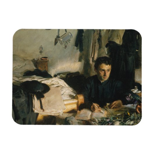 John Singer Sargent - Padre Sebastiano Magneet (Horizontaal)