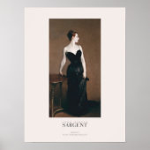 John Singer Sargent Portret van Madame X Poster (Voorkant)