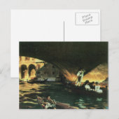 John Singer Sargent - Rialto Briefkaart (Voorkant / Achterkant)