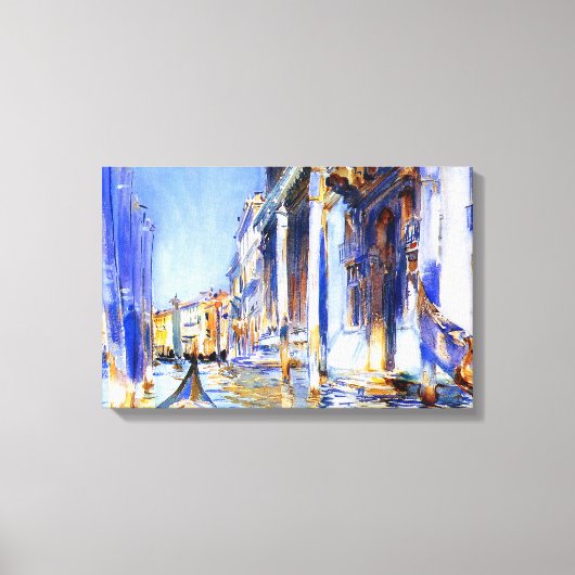 John Singer Sargent Rio dell'Angelo Venetië Canvas Afdruk (Voorkant)