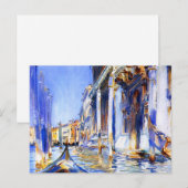 John Singer Sargent Rio dell'Angelo Venice Briefkaart (Voorkant / Achterkant)