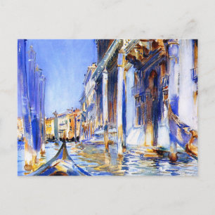 John Singer Sargent Rio dell'Angelo Venice Briefkaart