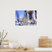 John Singer Sargent Rio dell'Angelo Venice Poster (Keuken)