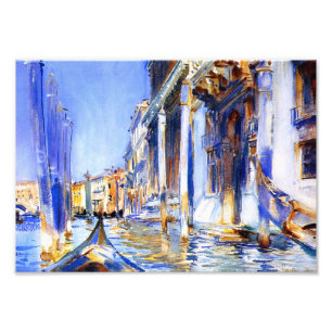 John Singer Sargent Rio dell'Angelo Venice Print Foto Afdruk