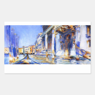 John Singer Sargent Rio dell'Angelo Venice Rechthoekige Sticker