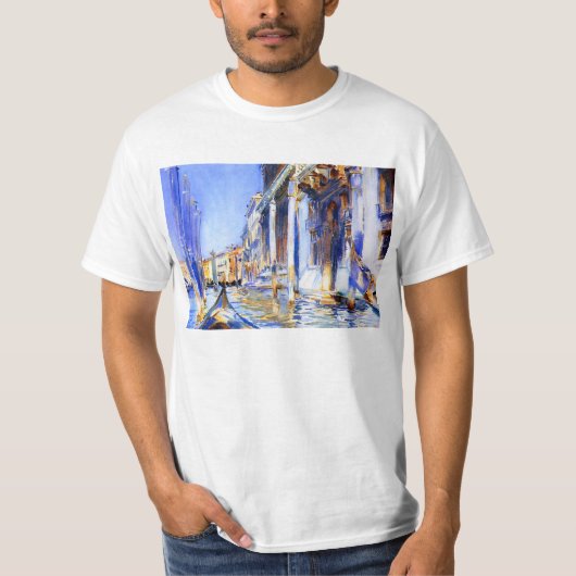 John Singer Sargent Rio dell'Angelo Venice T-shirt (Voorkant)