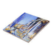 John Singer Sargent Rio dell'Angelo Venice tile Tegeltje (Zijkant)