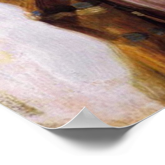 John Singer Sargent Rosina Poster (Hoek)