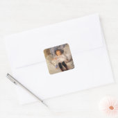 John Singer Sargent- Ruth Sears Bacon Vierkante Sticker (Envelop)