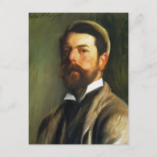 John Singer Sargent-Self-Portrait Briefkaart