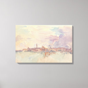 John Singer Sargent - Siena Canvas Afdruk