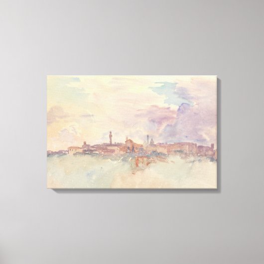 John Singer Sargent - Siena Canvas Afdruk (Voorkant)