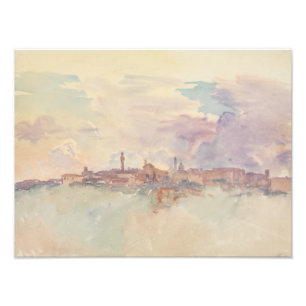 John Singer Sargent - Siena Foto Afdruk