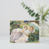 John Singer Sargent - Simplon Pass - The Tease Briefkaart (Staand voorkant)