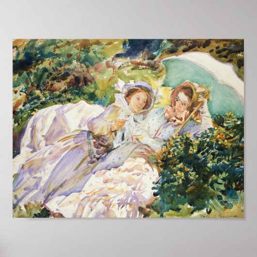 John Singer Sargent - Simplon Pass - The Tease Poster (Voorkant)