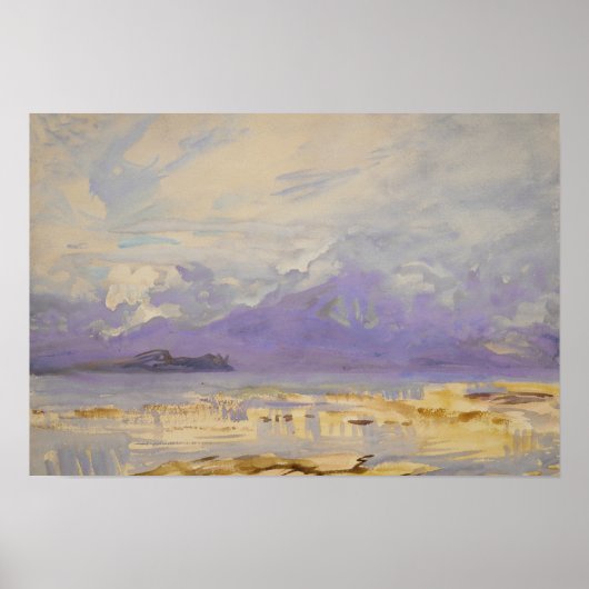 John Singer Sargent - Sirmione Poster (Voorkant)